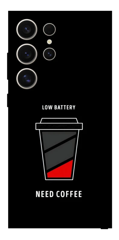 Чохол на Samsung Galaxy S25 Ultra Low battery фото 1 з 1