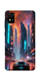 Чехол на ZTE Blade A31 Cyber city фото 1 из 1