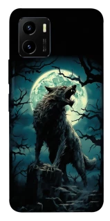 Чохол на Vivo Y15s Вовк під місяцем фото 1 з 1