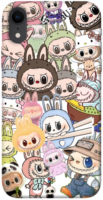 Чехол на Apple iPhone XR (6.1") All Labubus фото 1 из 1