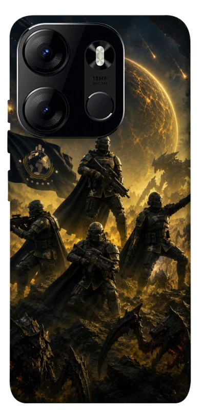Чохол на Tecno Spark Go 2023 HELLDIVERS ver.2 фото 1 з 1