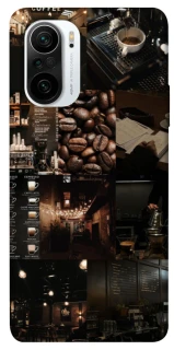 Чохол на Xiaomi Redmi K40 / K40 Pro / K40 Pro+ / Poco F3 Coffee collage ver.1 фото 1 з 1