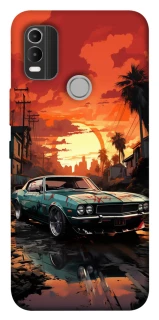 Чехол на Nokia C21 Plus Car at sunset фото 1 из 1