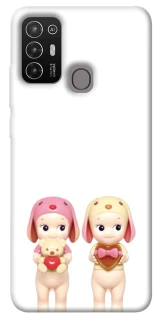 Чохол на ZTE Blade A52 Puppy Love Duo фото 1 з 1