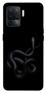 Чохол на Oppo Reno 5 Lite Black snake фото 1 з 1