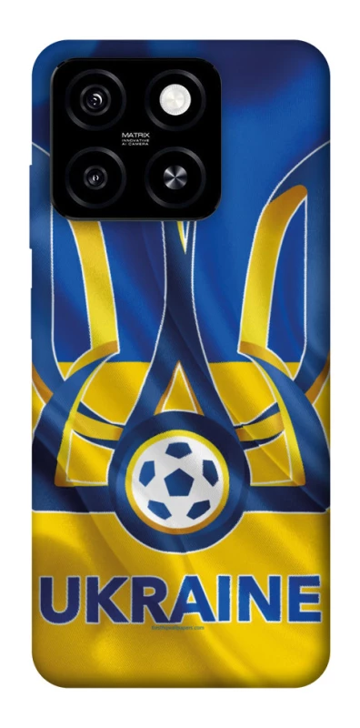 Чехол на ZTE Blade A55 4G Футбольный Герб v3 фото 1 из 1