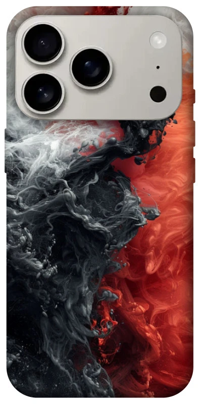 Чохол на Apple iPhone 17 Pro (6.3") Black and Red фото 1 з 1