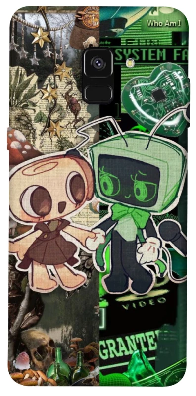 Чохол на Samsung A530 Galaxy A8 (2018) Dandy World Shelly Art фото 1 з 1