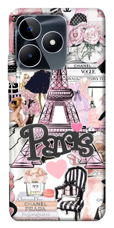 Чохол на Realme C53 Fashion collage ver.8 фото 1 з 1