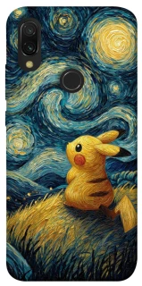 Чохол на Xiaomi Redmi 7 Pikachu and Van Gogh фото 1 з 1