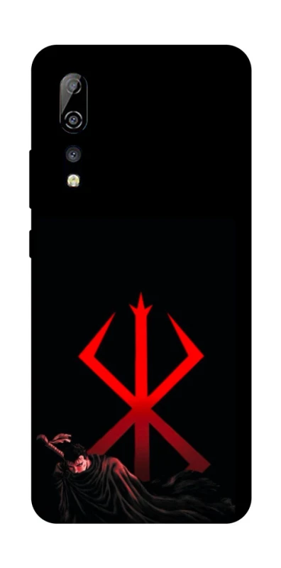 Чехол на ZTE Axon 10 Pro Berserk Red Logo фото 1 из 1