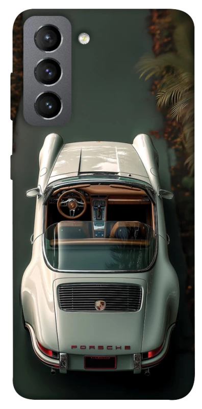 Чехол на Samsung Galaxy S21 FE White porsche фото 1 из 1