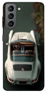 Чехол на Samsung Galaxy S21 FE White porsche фото 1 из 1