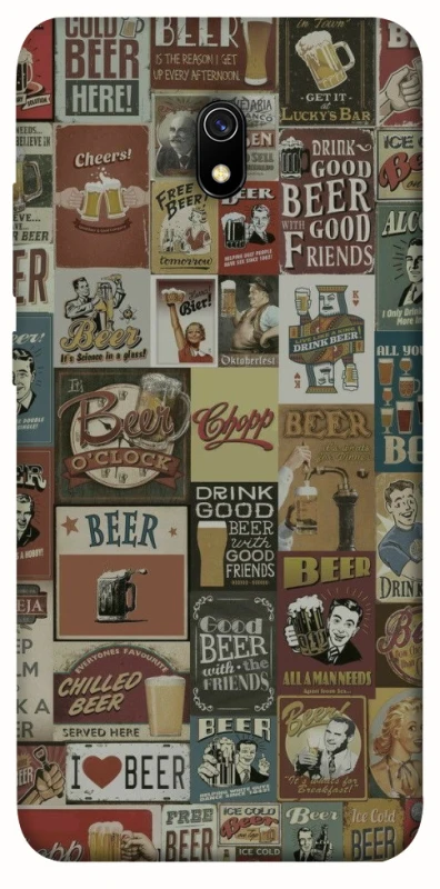 Чехол на Xiaomi Redmi 8a Retro collage ver.1 фото 1 из 1