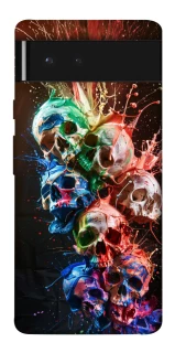 Чехол на Google Pixel 6 Skulls фото 1 из 1