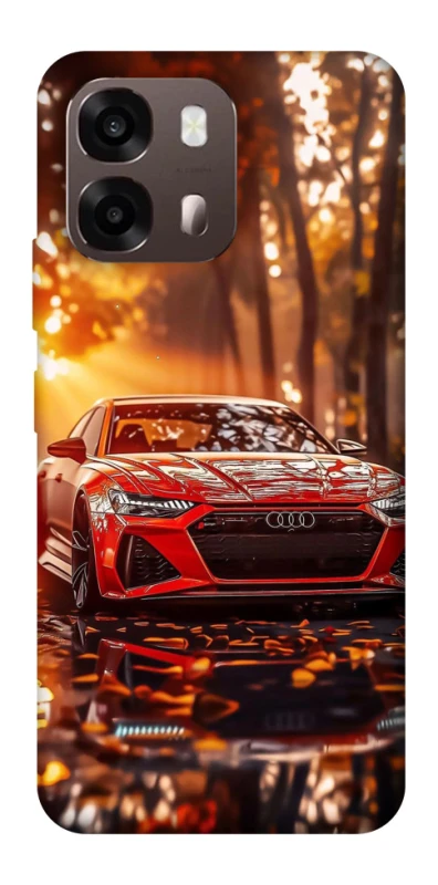 Чехол на Oppo A6 Audi at sunset фото 2 из 2