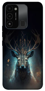 Чехол на TECNO Spark 8C Скандинавский олень v2 фото 1 из 1