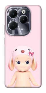 Чохол на Infinix Hot 40 Pink Ribbon Hop фото 1 з 1