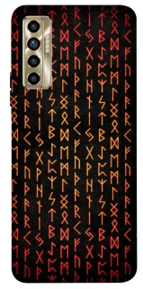 Чехол на TECNO Camon 17P Руны фото 1 из 1