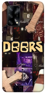 Чехол на Oppo A74 4G Roblox doors dark mode фото 1 из 1