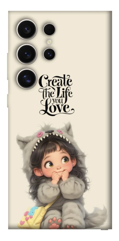 Чохол на Samsung Galaxy S25 Ultra Create the life you love фото 1 з 1