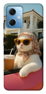 Чехол на Xiaomi Poco X5 5G Stylish Cat Cruise фото 1 Чехол на Xiaomi Poco X5 5G Stylish Cat Cruise фото 1 из 1