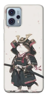 Чохол на Motorola Moto G23 Samurai Cat Warrior фото 1 з 1