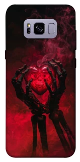 Чехол на Samsung G955 Galaxy S8 Plus Heart in the hands of a skeleton фото 1 из 1