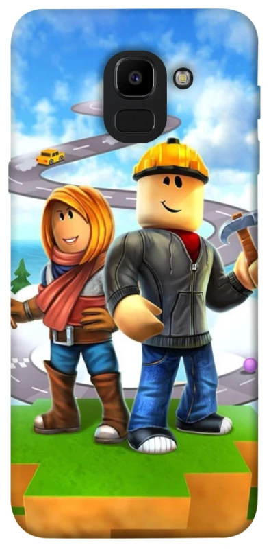 Чохол на Samsung J600F Galaxy J6 (2018) Roblox Builder Adventure фото 1 з 1