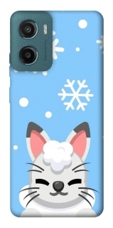 Чохол на Motorola Moto G06 Adopt Me Snow Kitty Smile фото 1 з 1