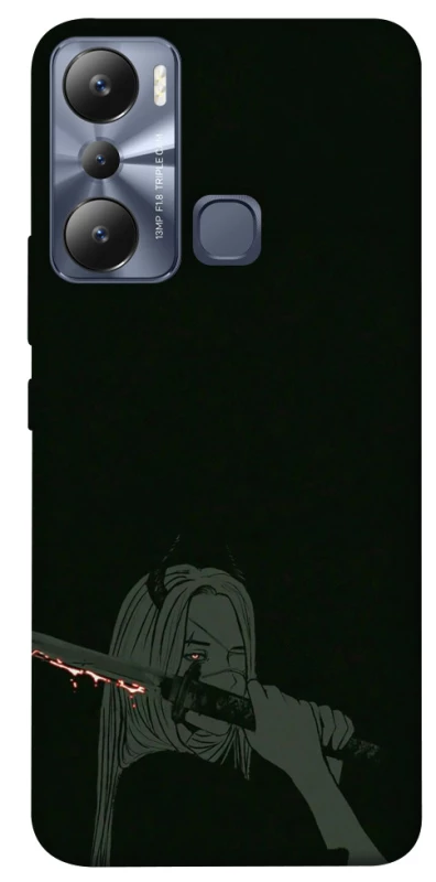 Чехол на Infinix Hot 20i Человек-Бензопила фото 1 из 1