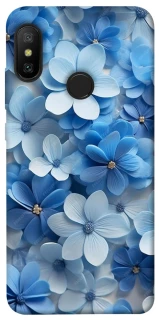 Чохол на Xiaomi Mi A2 Lite / Xiaomi Redmi 6 Pro Сині квіти фото 1 з 1