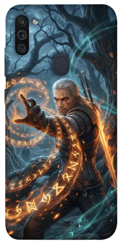 Чехол на Samsung Galaxy M11 Witcher V1 фото 1 из 1