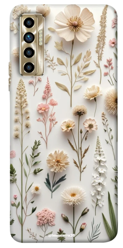 Чохол на TECNO Camon 17P Floral design ver.1 фото 1 з 1