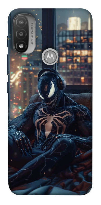 Чохол на Motorola Moto E20 Venom earphones фото 1 з 1