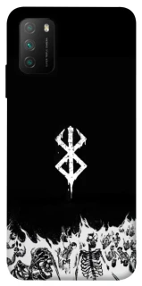 Чехол на Xiaomi Poco M3 Berserk skeletons фото 1 из 1