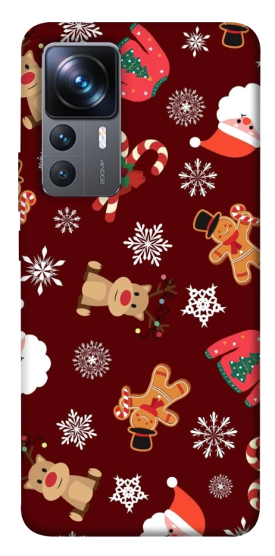 Чехол на Xiaomi 12T / 12T Pro Новогодний v6 фото 1 из 1