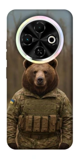 Чехол на TECNO Spark 30C Медведь защитник фото 1 из 1