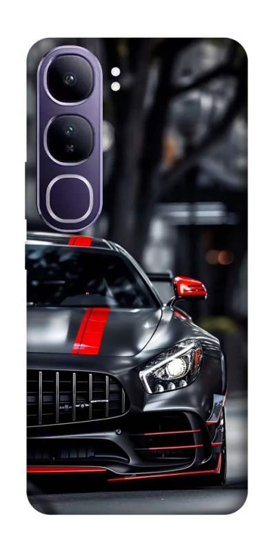 Чехол на Vivo Y300 Black Mercedes фото 1 из 1