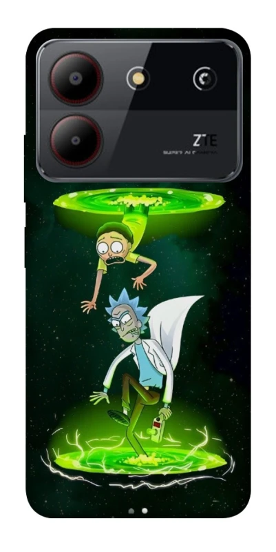 Чохол на ZTE Blade A54 4G Rick and Morty фото 1 з 1