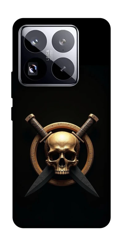 Чохол на Xiaomi 15 Pro Golden Skull фото 1 з 1