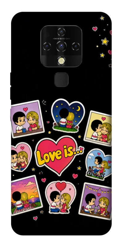 Чохол на TECNO Camon 16 SE Love is ver.2 фото 1 з 1