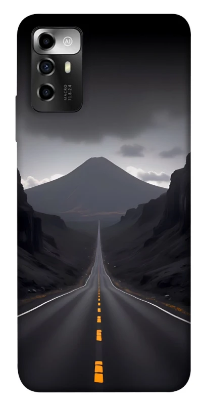 Чехол на ZTE Blade A72 Black mountains фото 1 из 1