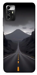 Чехол на ZTE Blade A72 Black mountains фото 1 из 1