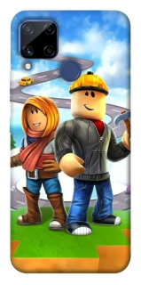 Чехол на Realme C15 Roblox Builder Adventure фото 1 из 1