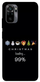 Чехол на Xiaomi Redmi Note 10 / Note 10s Christmas Loading фото 1 из 1