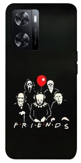 Чохол на Oppo A57s Horror Friends фото 1 з 1