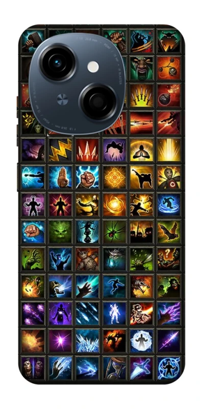 Чохол на TECNO Spark Go 1 Abilities menu ver.3 фото 1 з 1