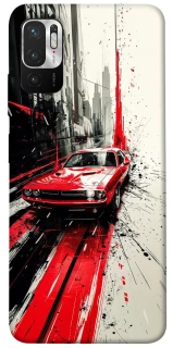 Чехол на Xiaomi Redmi Note 10 5G Painted Mustang фото 1 из 1