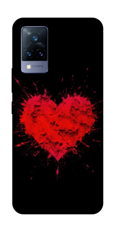 Чехол на Vivo V21 Splash heart фото 1 из 1